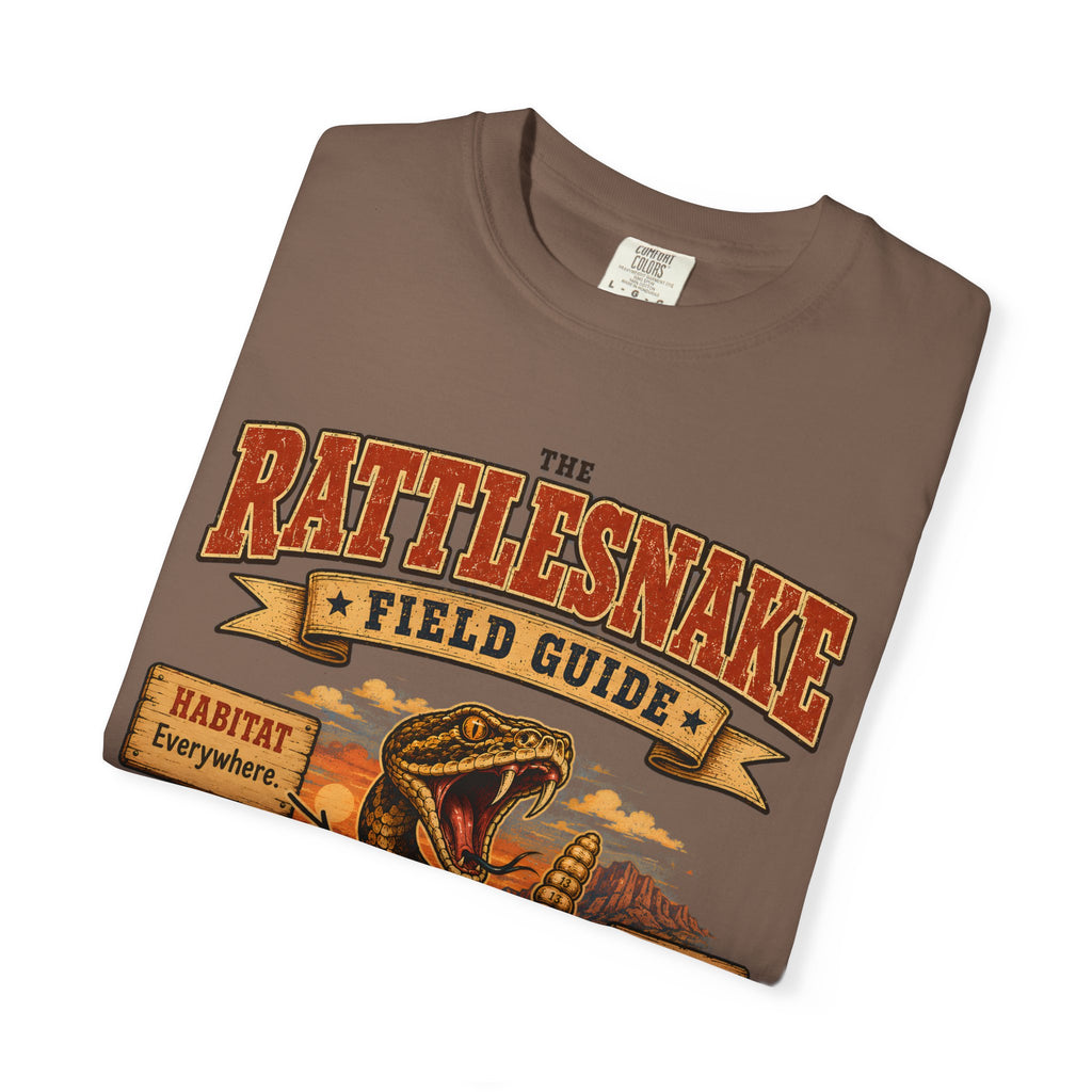 Rattlesnake Field Guide - Plays Music Before Attacking Tee