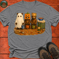 Bear Cub Trick Or Treat Halloween T-Shirt — Graphite Heather
