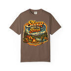 Sleep Under the Stars — Retro Camping and Fishing Tee