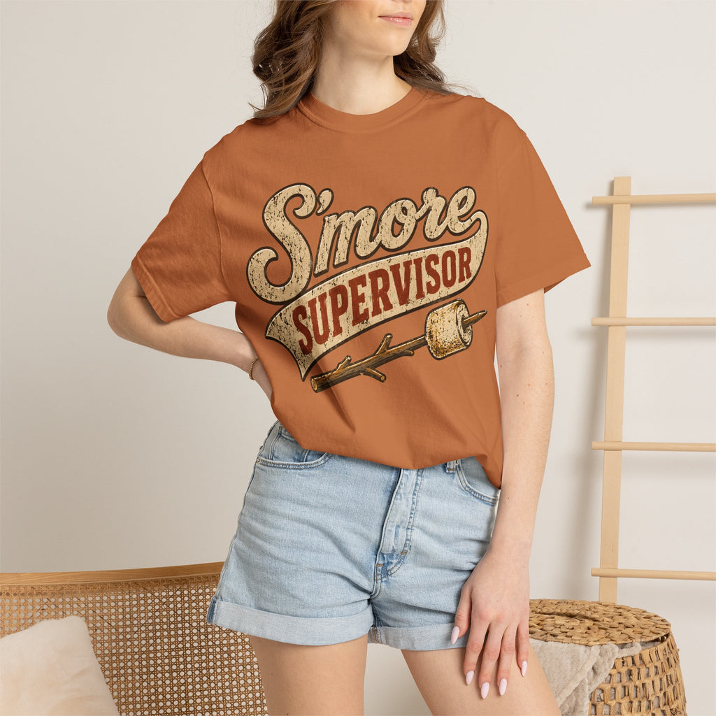 S'more Supervisor — Funny Campfire Camping Humor Tee