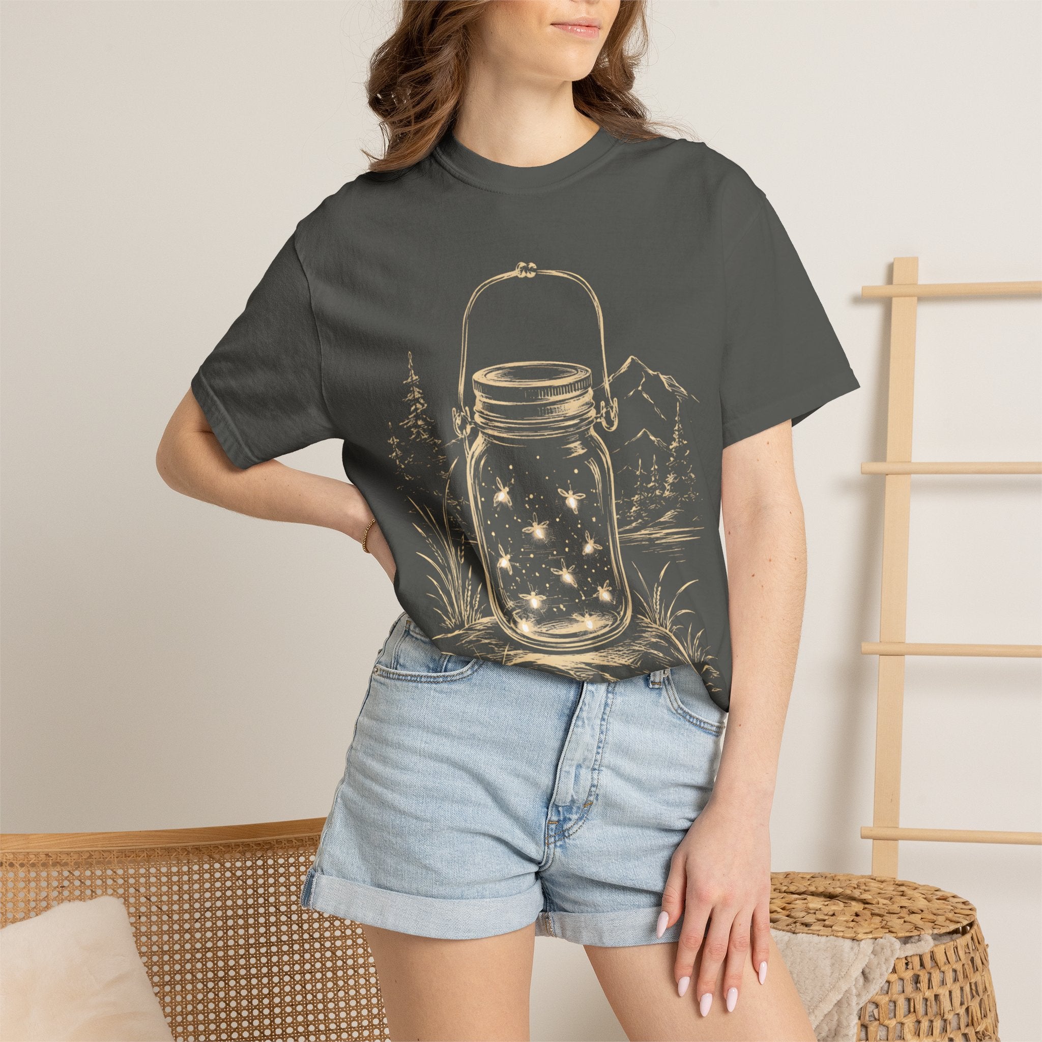 Firefly Lantern Sketch T-Shirt