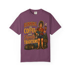 Running on Coffee and Family Traditions — Camping Humor Tee