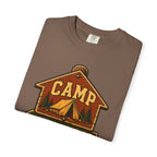 Camp Fish Hike — Vintage Trailhead Sign Outdoor Tee