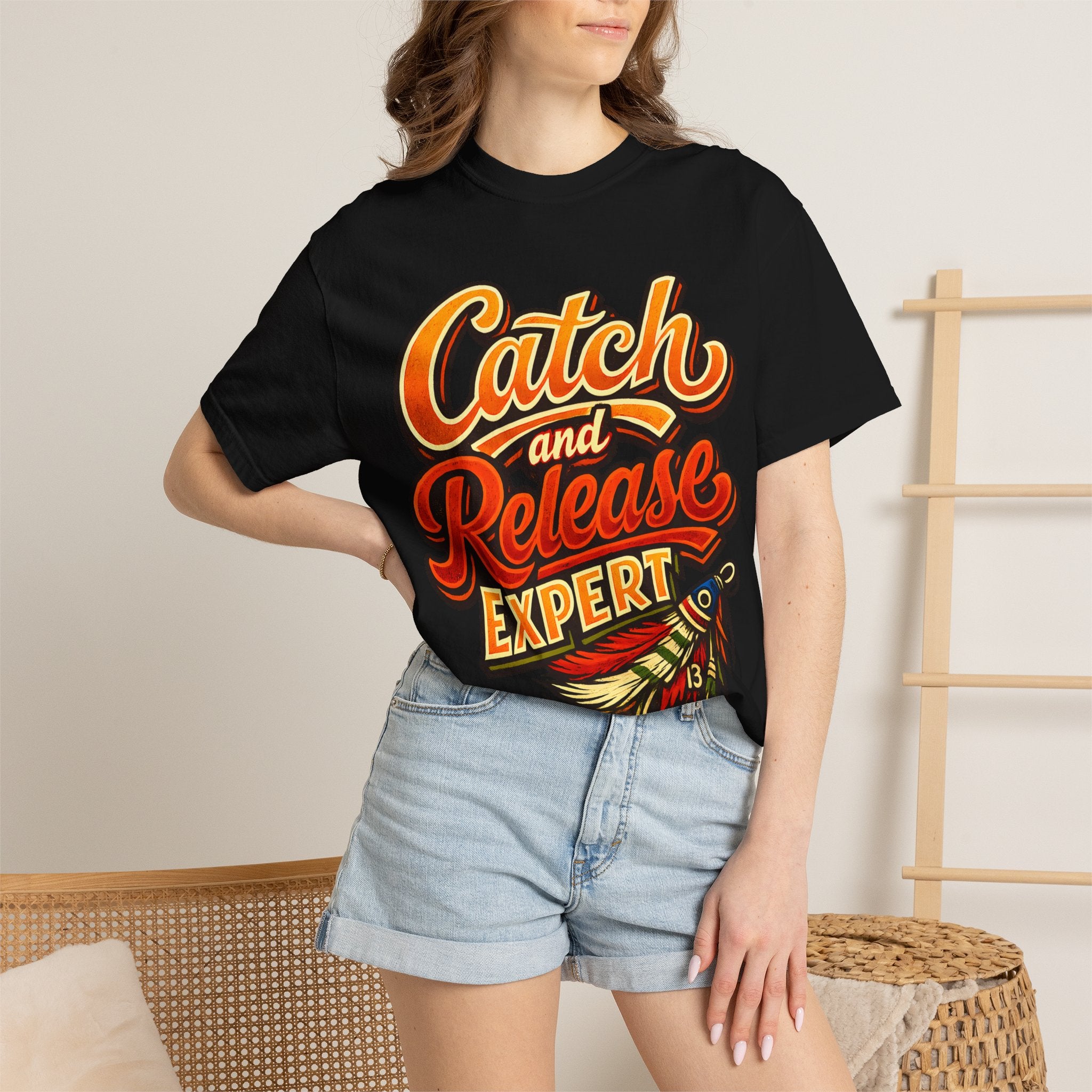 Catch and Release Expert Funny Fishing Shirt — Fly Fishing Tee
