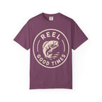 Reel Good Times — Vintage Fishing Badge Tee