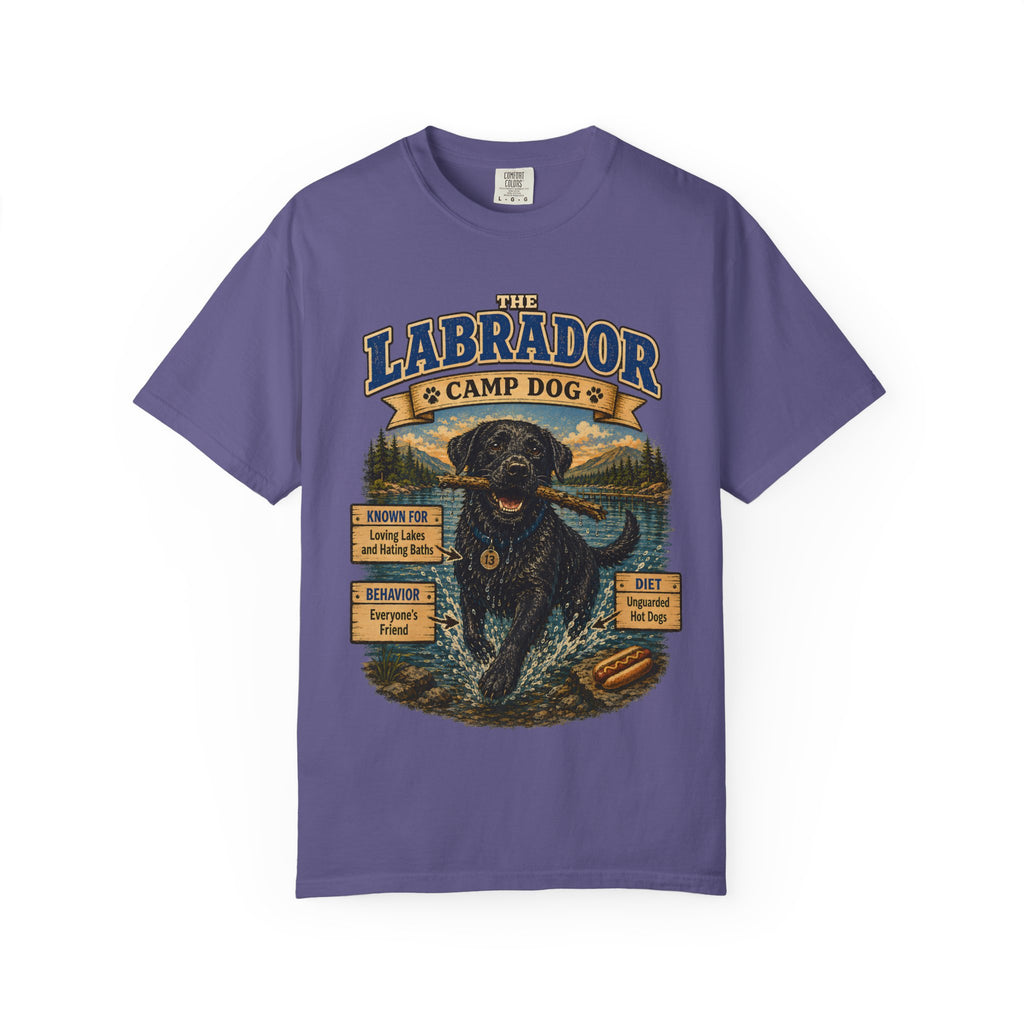Labrador Camp Dog - Loving Lakes and Hating Baths Shirt