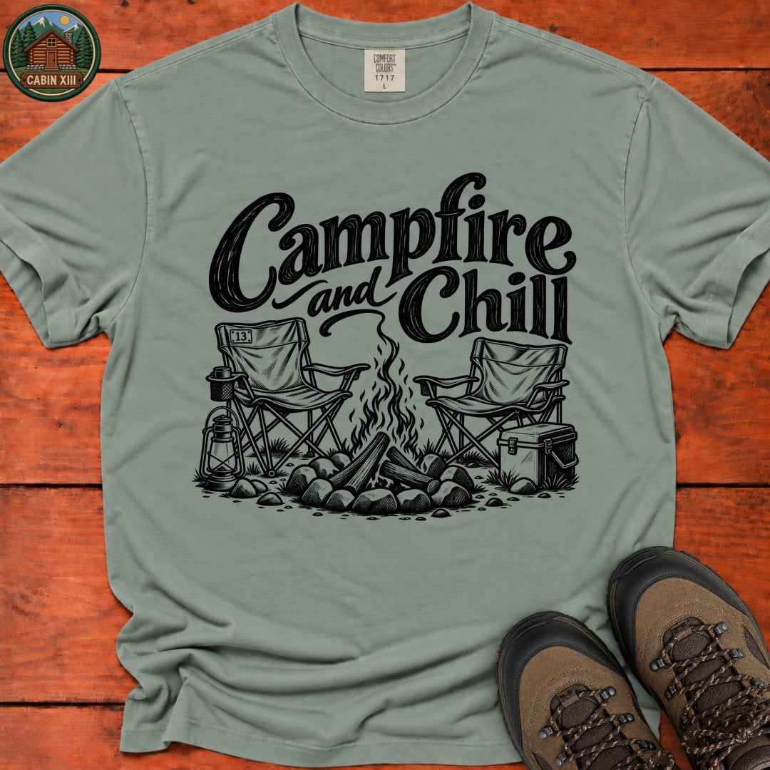Campfire And Chill T-Shirt — Bay
