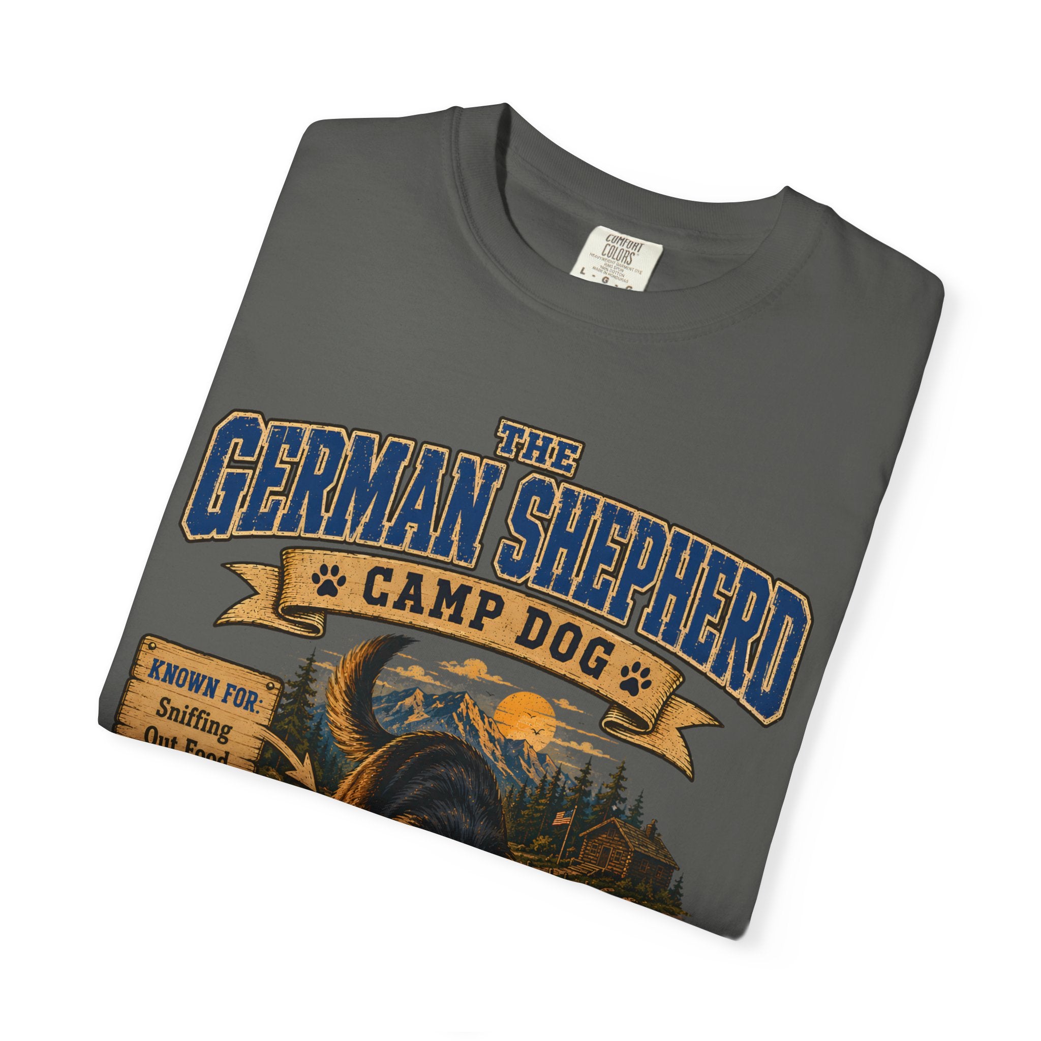 German Shepherd Camp Dog - Knows Better Than You Tee