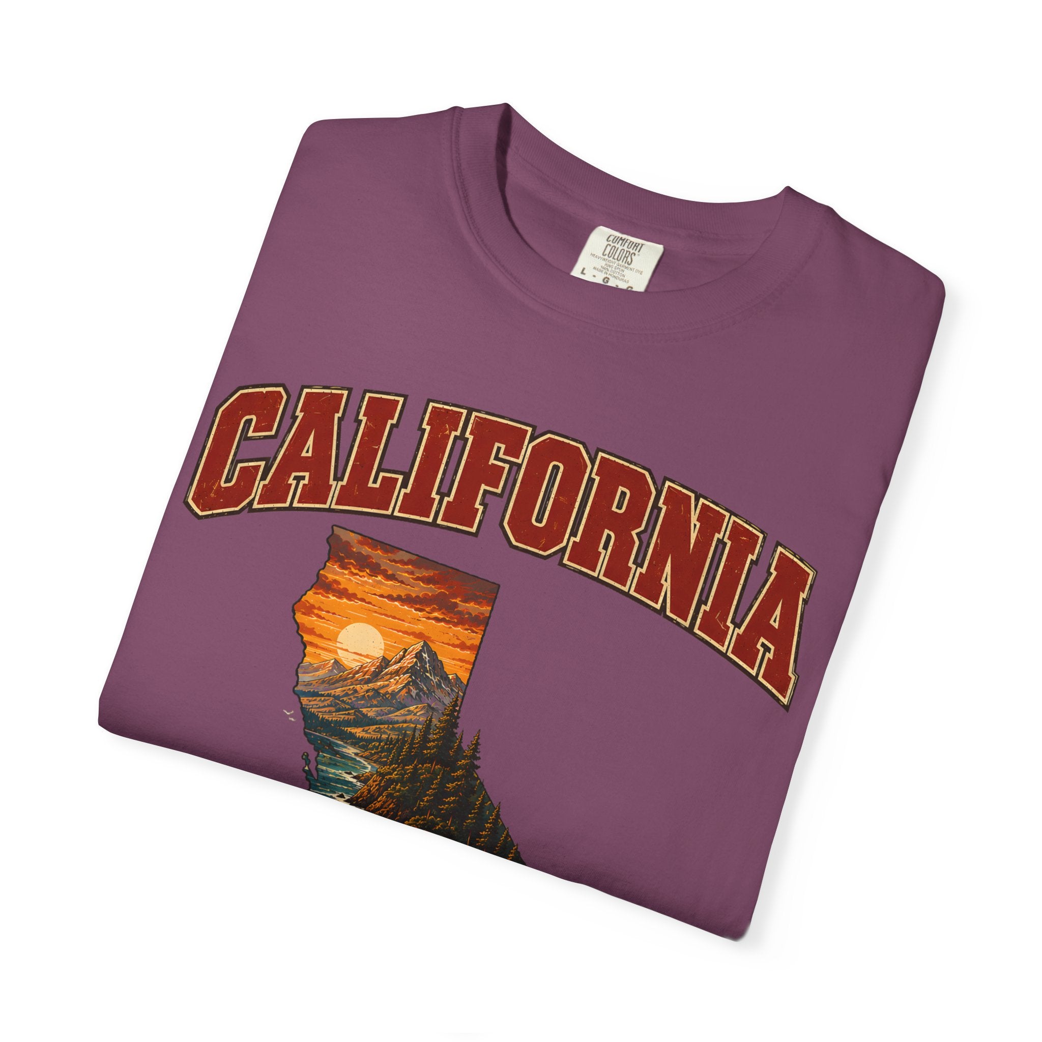 California Camping Shirt — Coastal Mountains Vintage Outdoor Tee