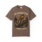 Risk Assessment Intern Looks Safe — Funny Camping Humor Tee