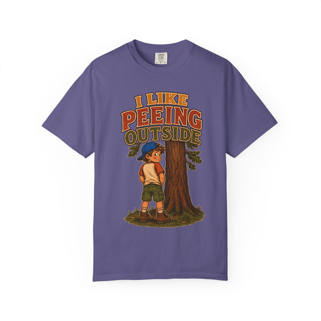 I Like Peeing Outside — Funny Camping Humor Tee
