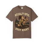 Mud Quality Control Just Right — Funny Outdoor Camping Tee