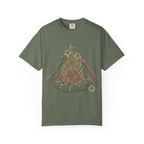 Roasing Marshmallows Line Art T-Shirt
