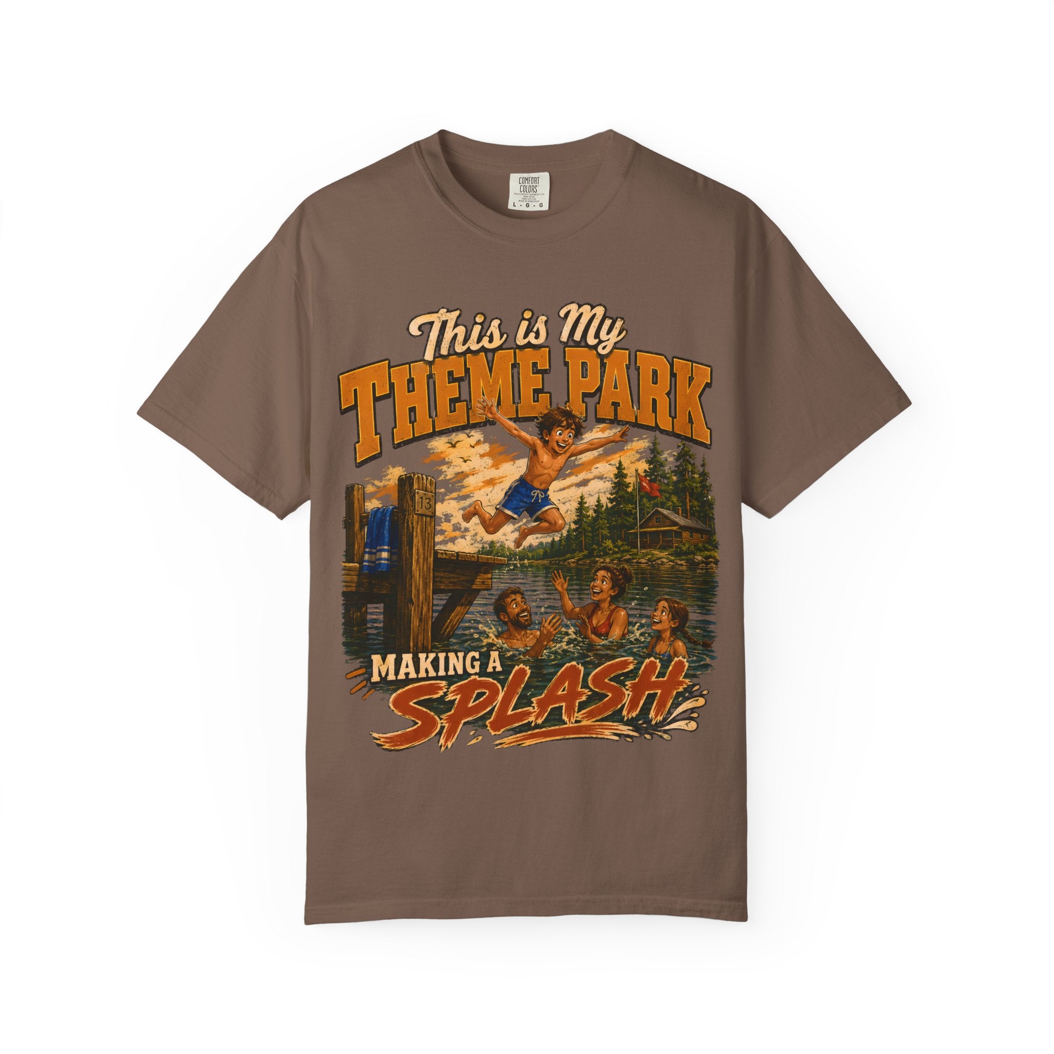 This Is My Theme Park Making a Splash — Lake Life Family Tee