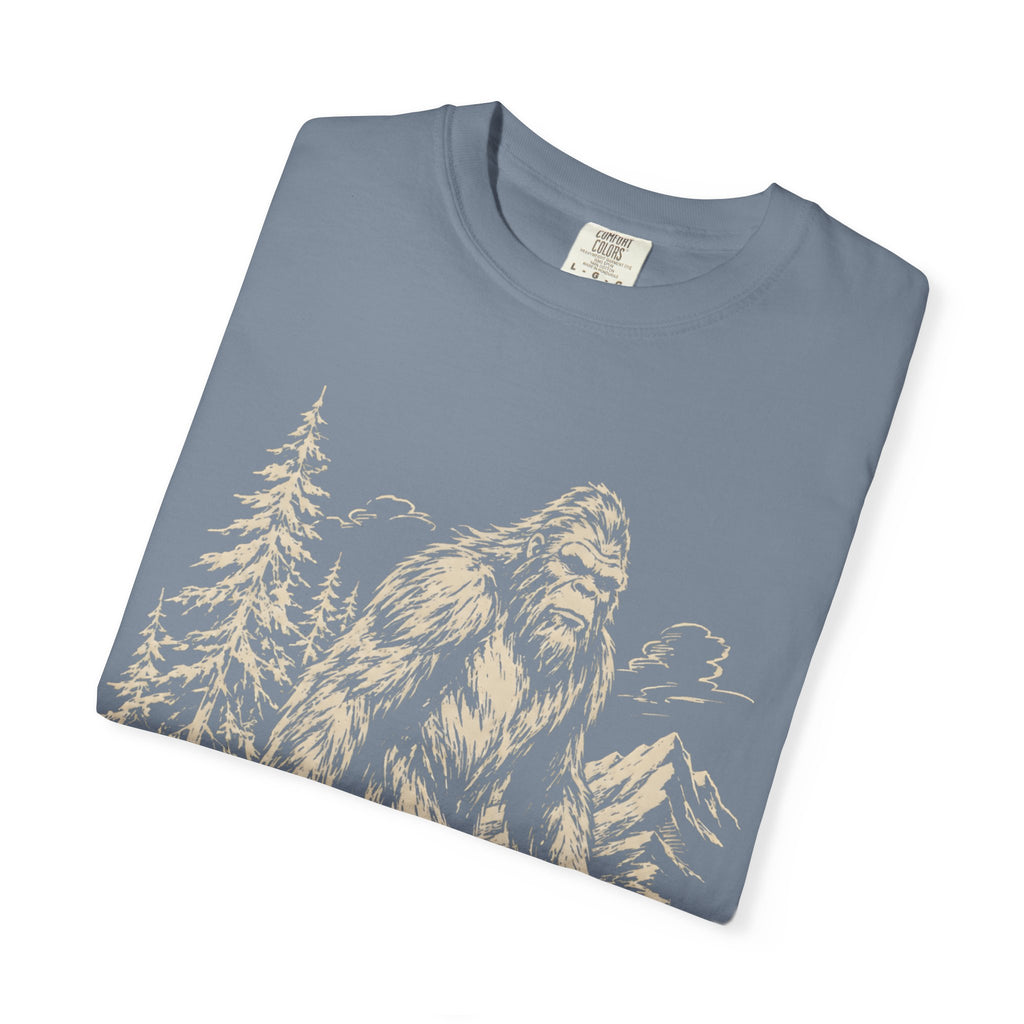 Bigfoot — Vintage Sasquatch Wilderness Sketch Tee