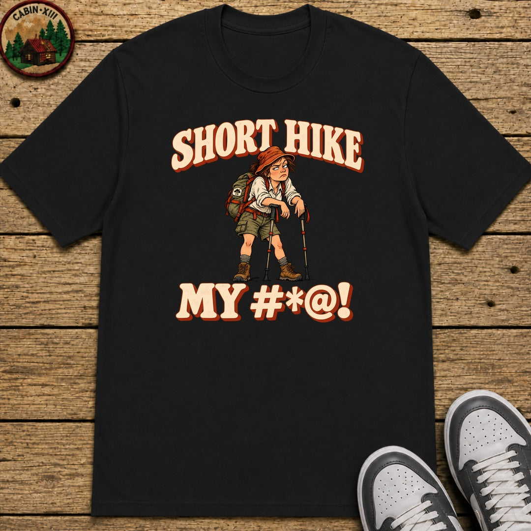 Short Hike Kids T-Shirt — Black