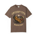 Camp Security System Napping — Funny Camping Dog Tee