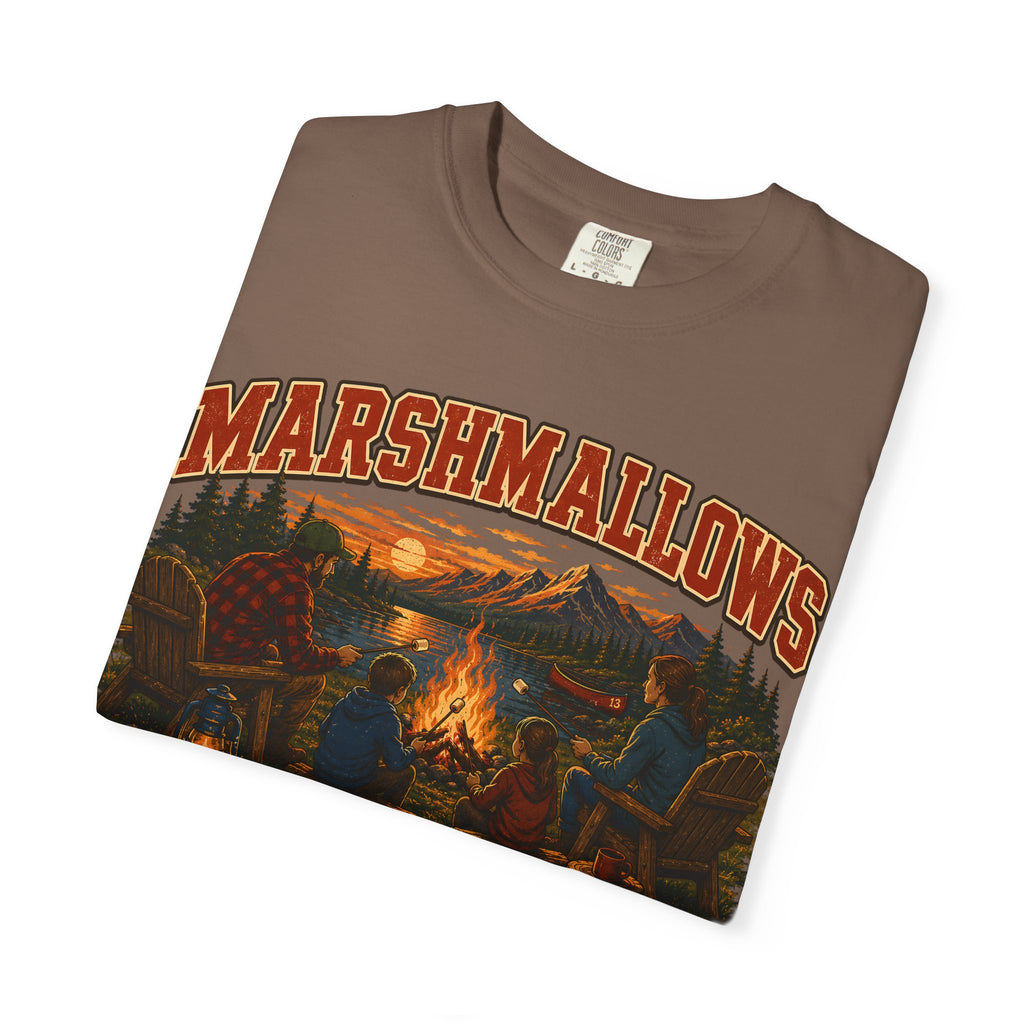Marshmallows by the Campfire — Vintage Family Camping Tee