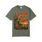 I Know a Spot — Vintage Lake Jumping Summer Camping Tee