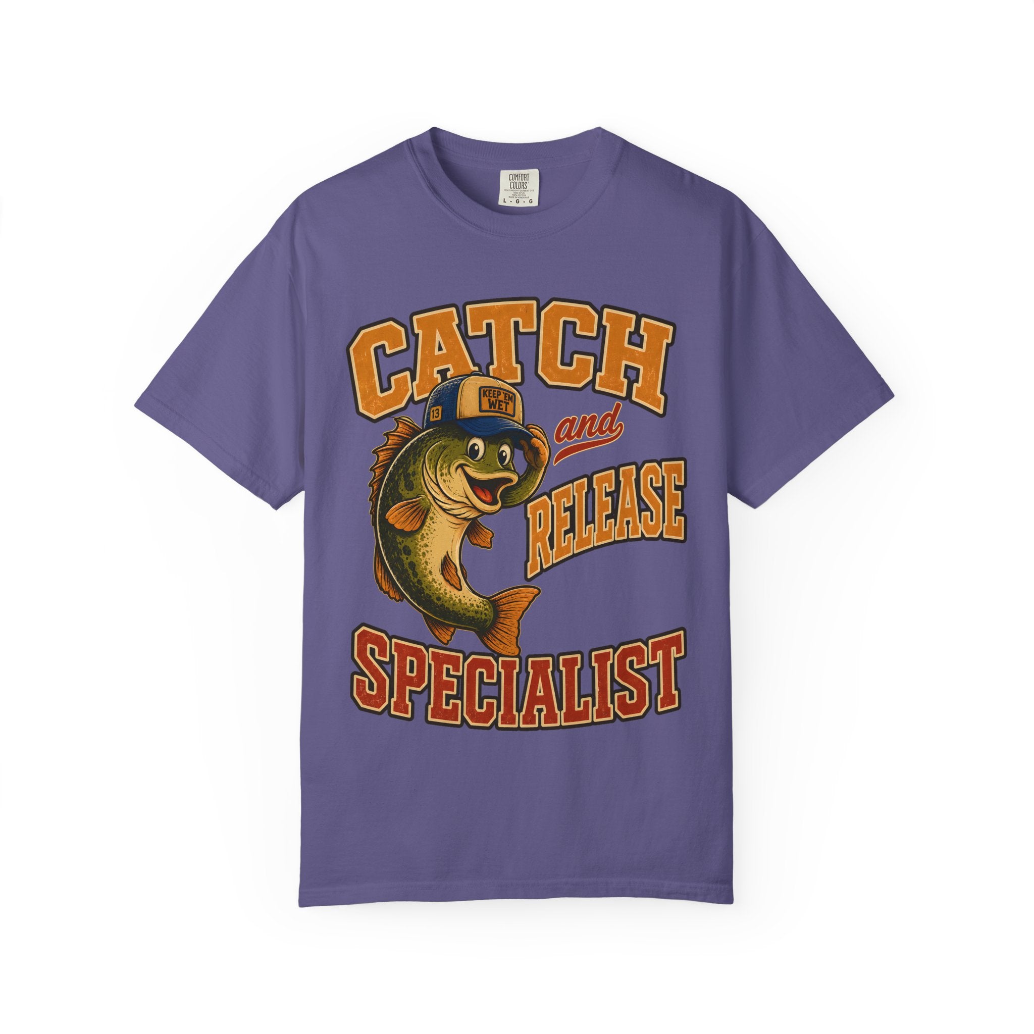 Catch and Release Specialist Funny Fishing Shirt — Bass Fishing Tee