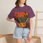 Camp Fish Hike — Vintage Outdoor Camping and Fishing Tee