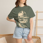 Rattlesnake Ranger — Vintage Sketch Outdoor Wildlife Tee