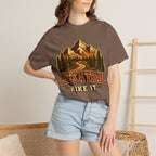 Life's a Trail Hike It — Vintage Mountain Hiking Outdoor Tee