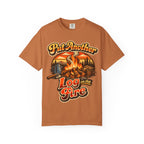 Put Another Log on the Fire — Retro Campfire Tee
