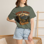 Summit Attempt Survivor Mostly Voluntary — Funny Hiking Tee