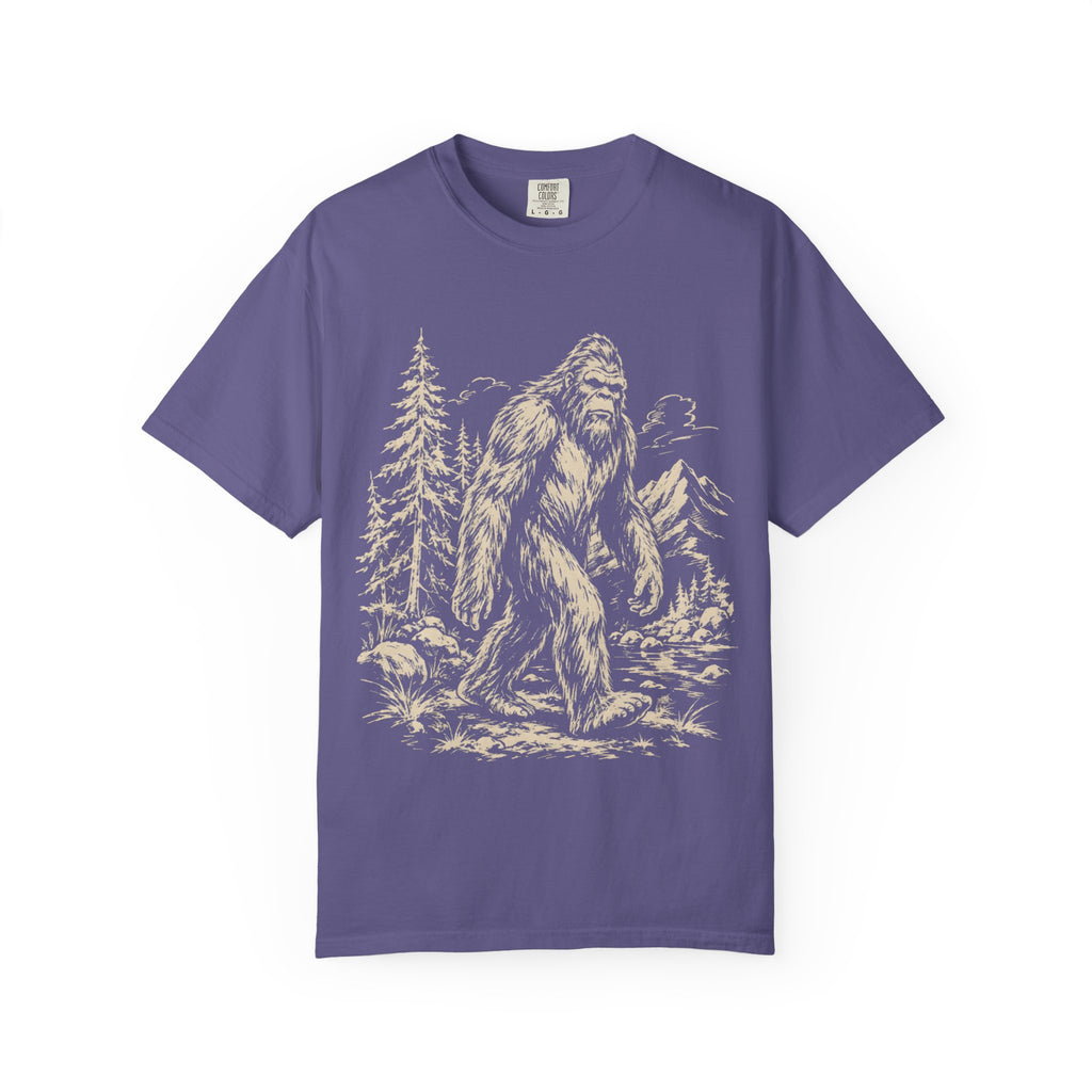 Bigfoot — Vintage Sasquatch Wilderness Sketch Tee