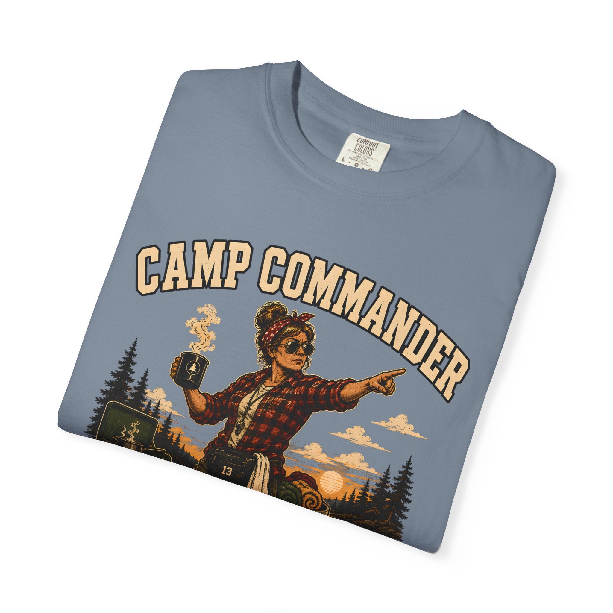 Camp Commander Situation Normal — Funny Camping Mom Tee