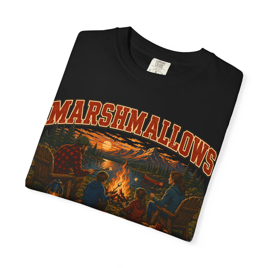 Marshmallows by the Campfire — Vintage Family Camping Tee