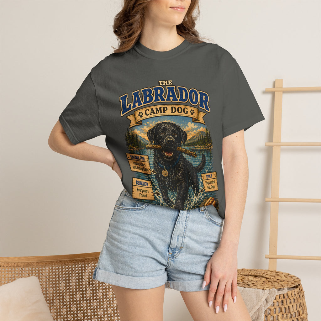 Labrador Camp Dog - Loving Lakes and Hating Baths Shirt