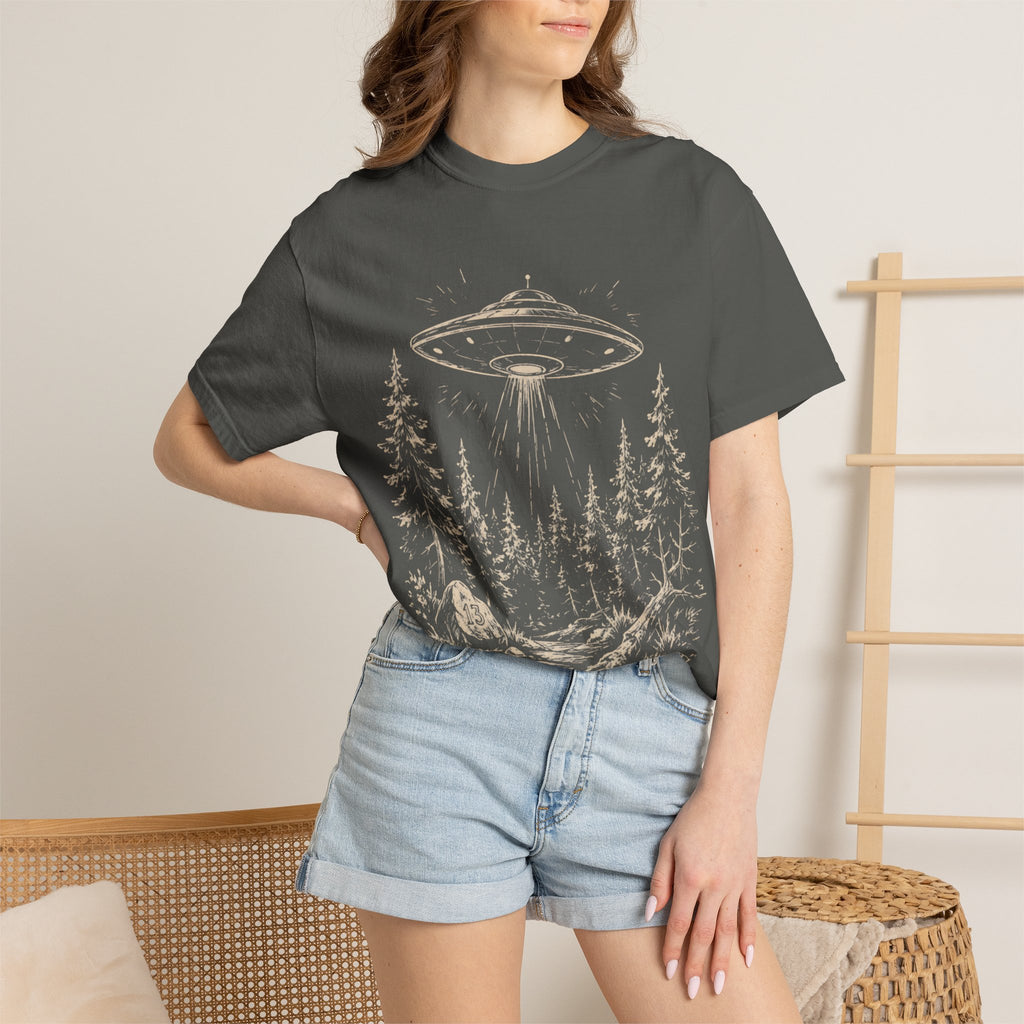 UFO Over the Treeline T-Shirt