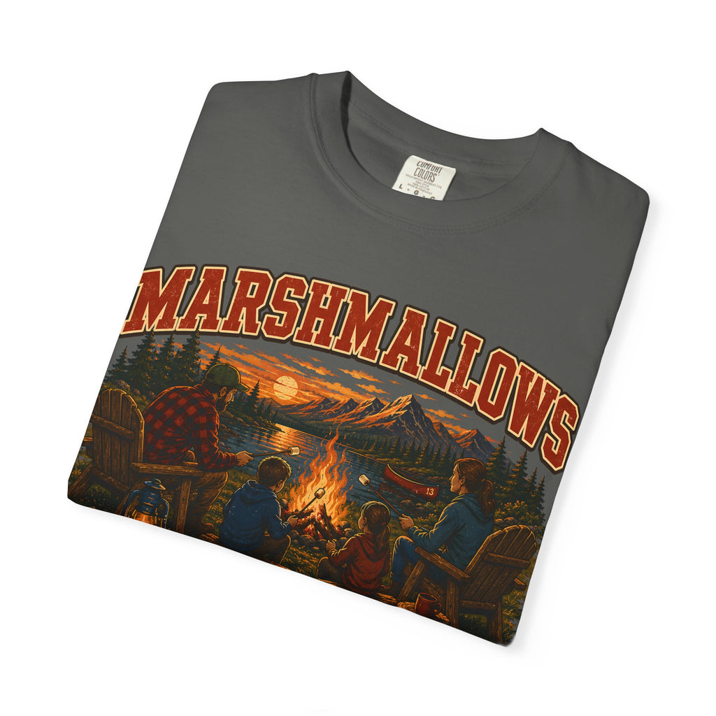 Marshmallows by the Campfire — Vintage Family Camping Tee