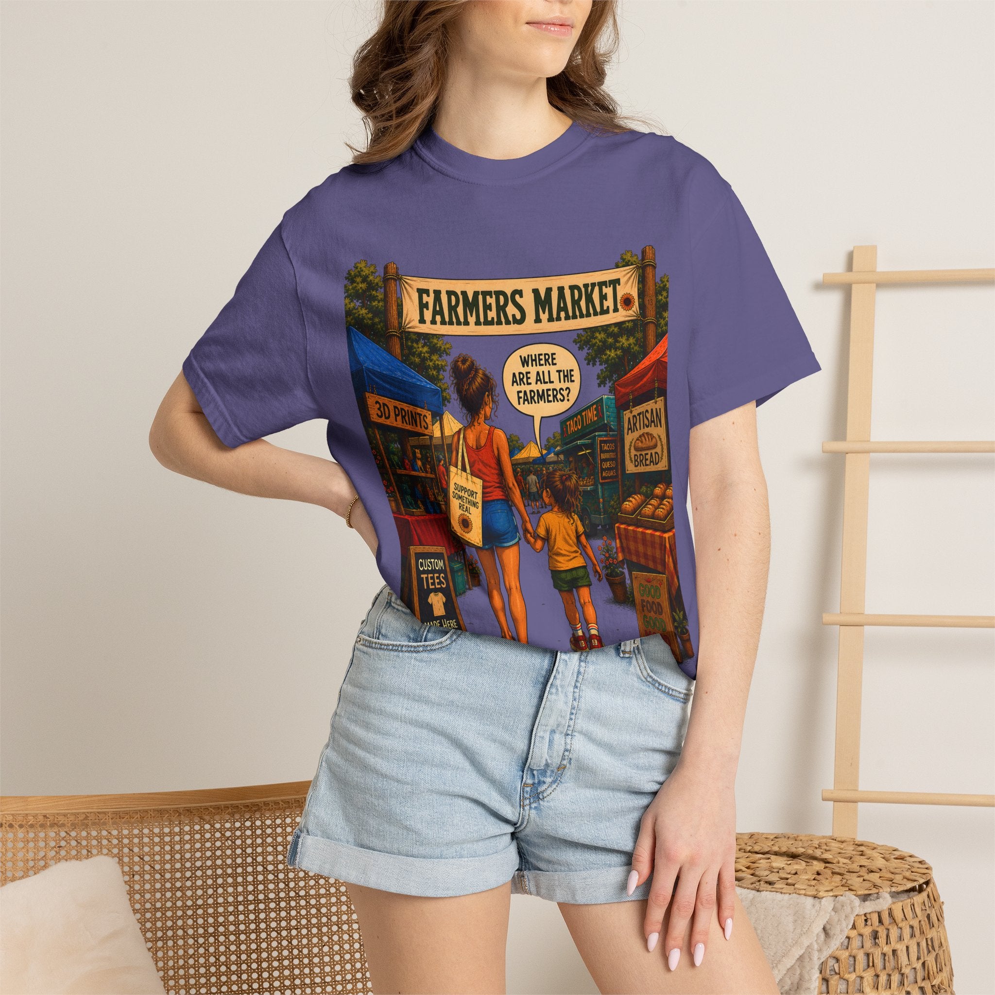 Farmers Market Where Are All the Farmers — Funny Outdoor Tee