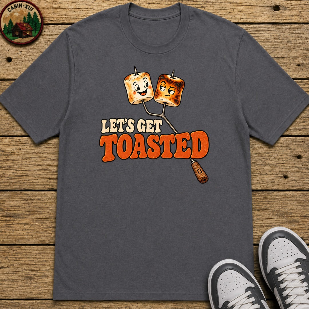 Let's Get Toasted Kids T-Shirt — Charcoal