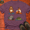 Outdoor Yoga T-Shirt — Heather Maroon