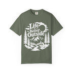 Life Is Better Outside Shirt — Vintage Outdoor Camping Tee