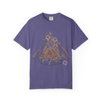 Roasing Marshmallows Line Art T-Shirt
