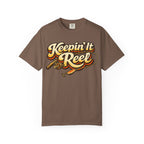 Keepin' It Reel — Retro Fishing Humor Tee