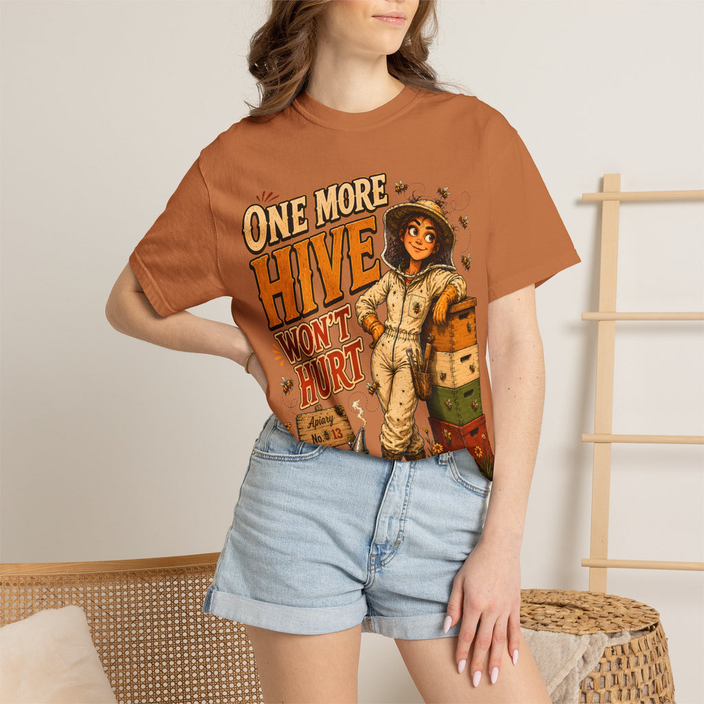 One More Hive Won't Hurt Funny Beekeeping Shirt