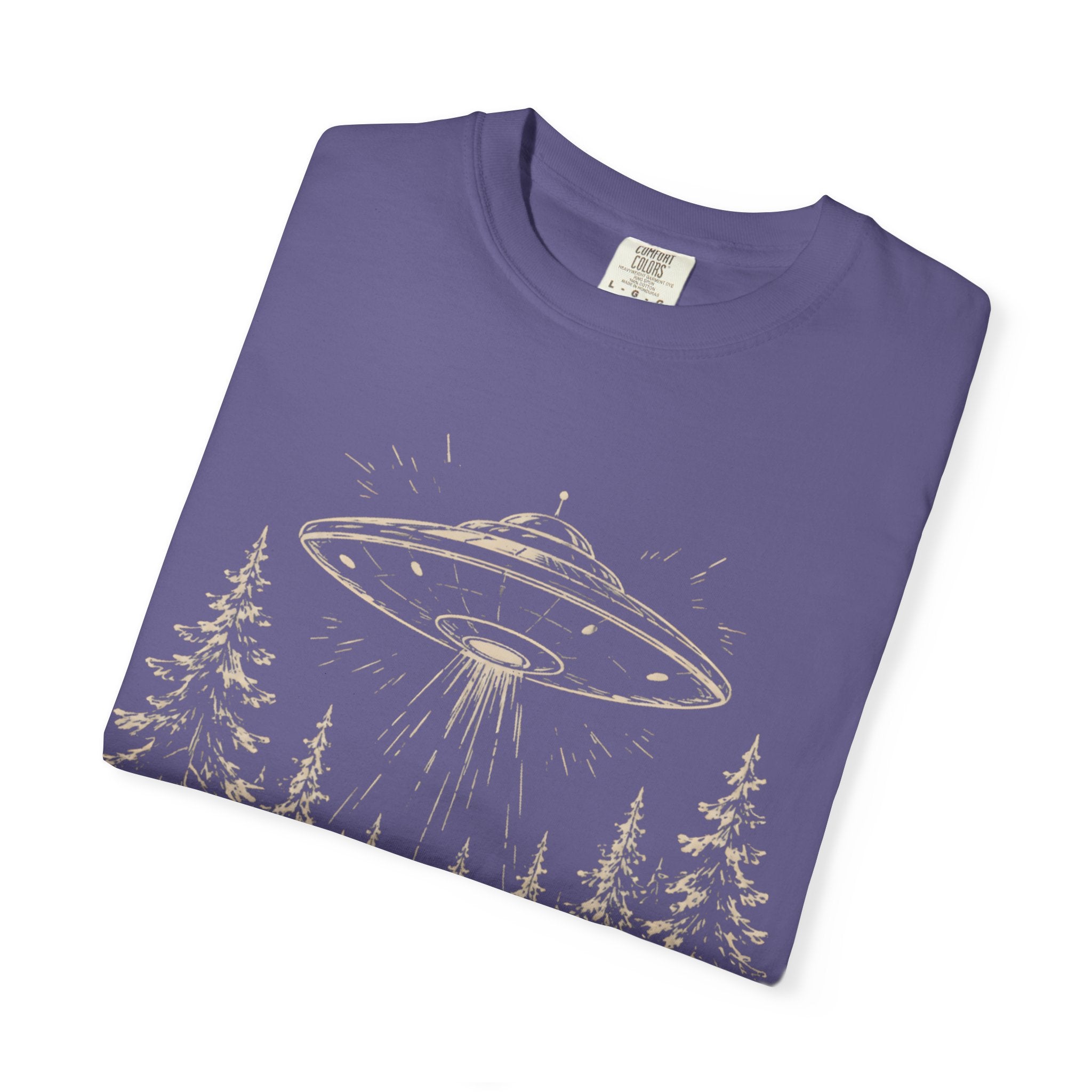 UFO Over the Treeline T-Shirt