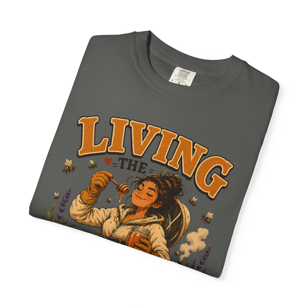 Living the Sweet Life Funny Beekeeping Shirt — Beekeeper Tee