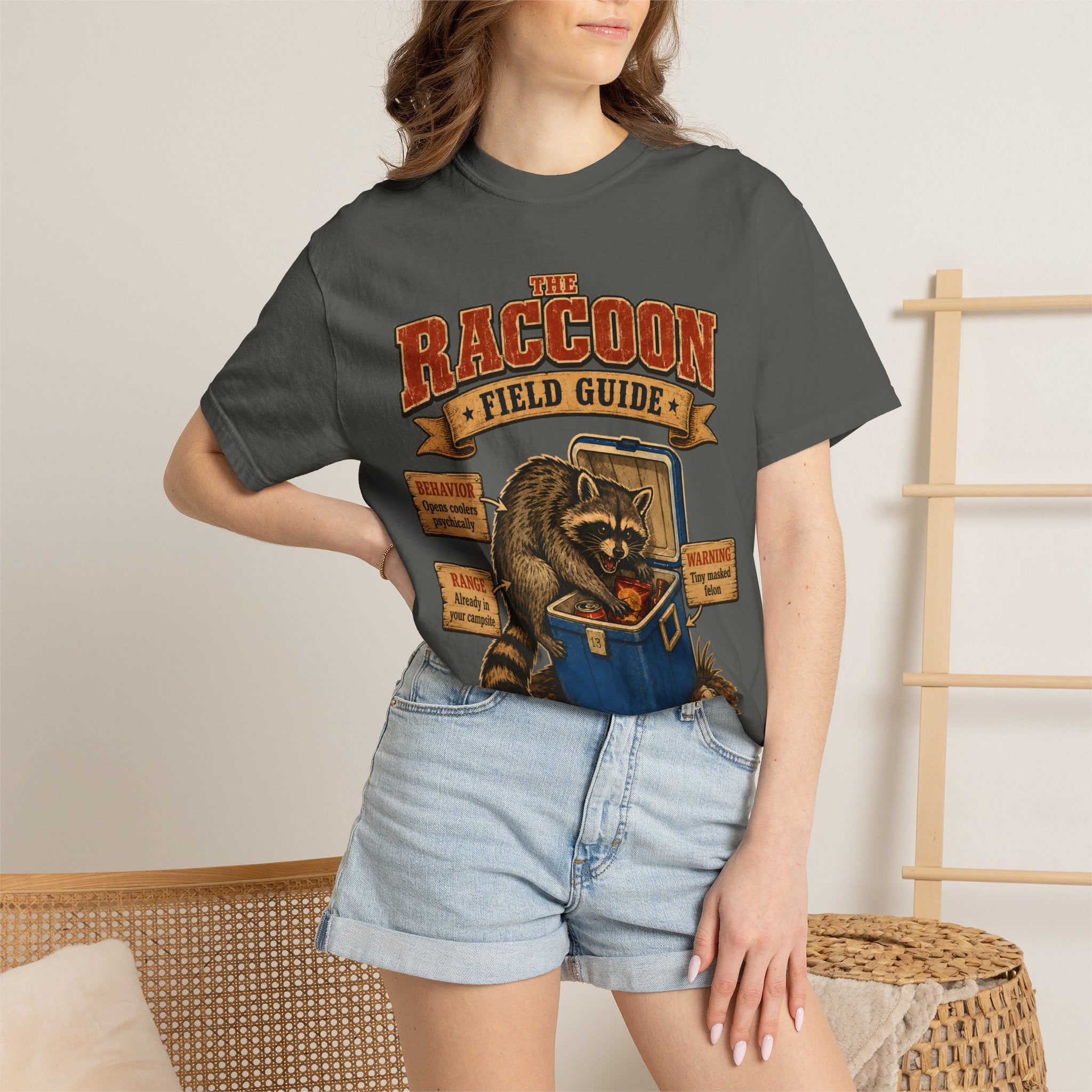 Raccoon Field Guide T-Shirt
