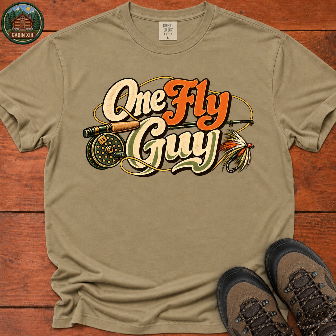 One Fly Guy T-Shirt — Khaki