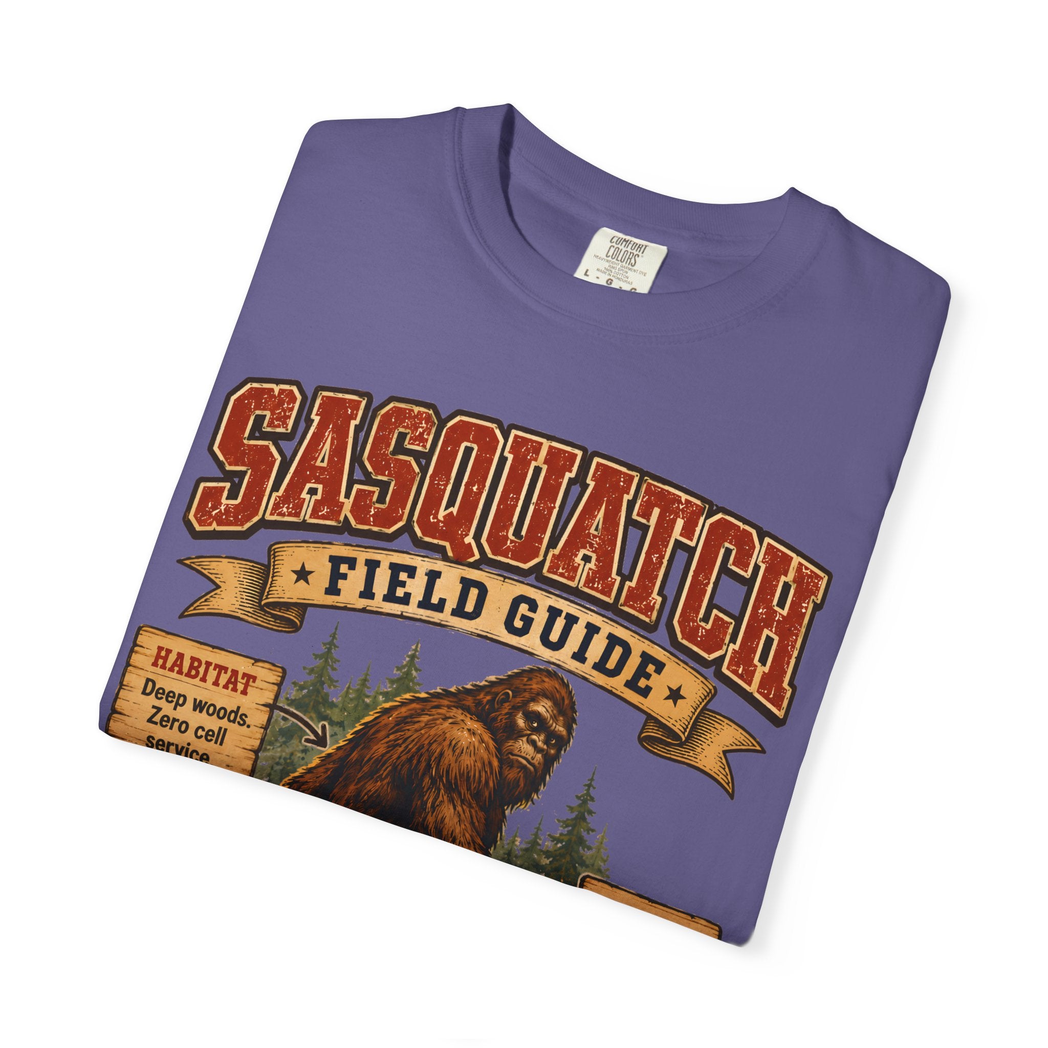 Sasquatch Field Guide T-Shirt