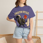 Fumigation Specialist Clear the Area — Skunk Outdoor Humor Tee