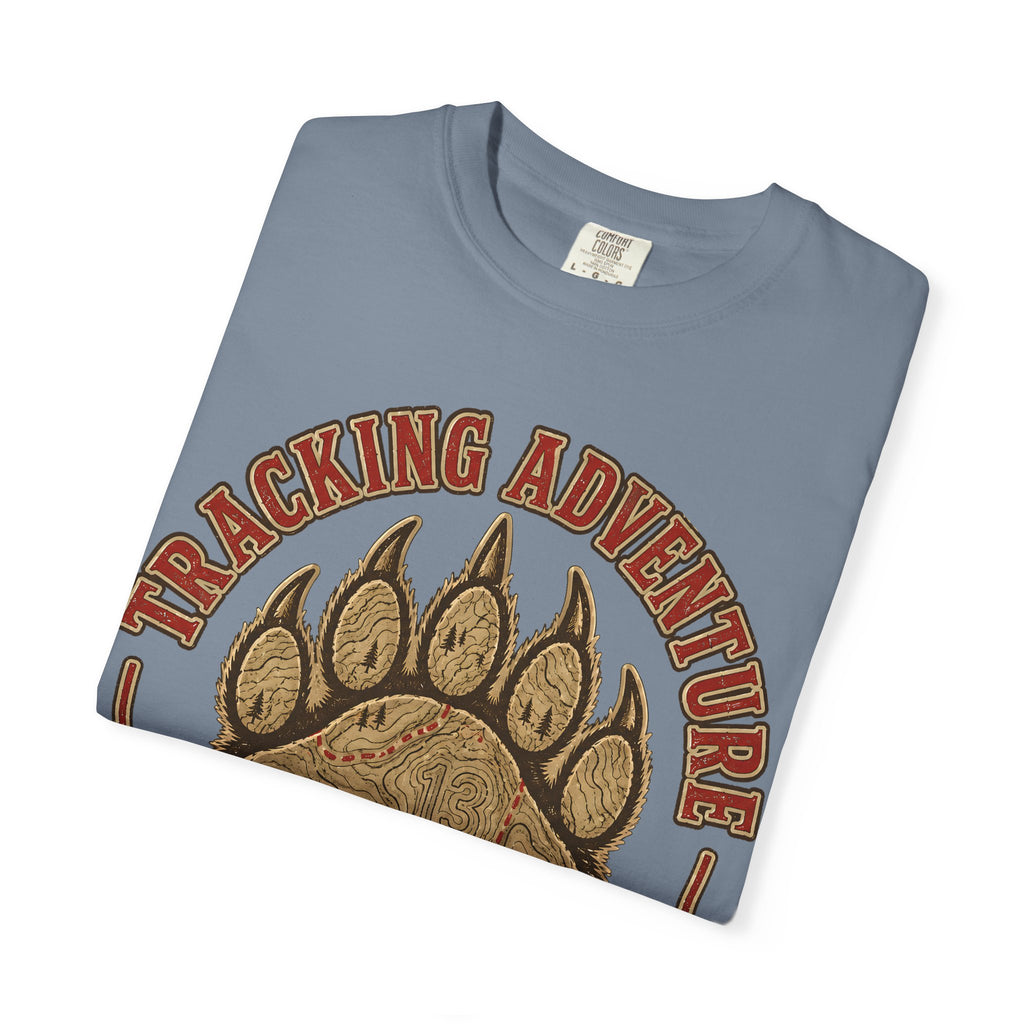 Tracking Adventure Follow the Path — Vintage Bear Paw Hiking Tee