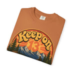 Keep On Trekkin' — Retro 70s Hiking and Camping Tee